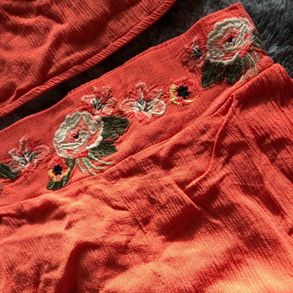 Orange Two Piece Set - Picture 2 of 4